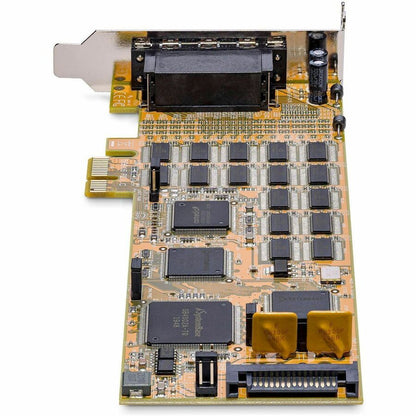 StarTech.com Carte série PCI Express 16 ports - Profil bas - Carte série PCIe haute vitesse avec 16 ports DB9 RS232 PEX16S550LP