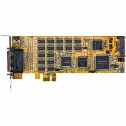 StarTech.com Carte série PCI Express 16 ports - Profil bas - Carte série PCIe haute vitesse avec 16 ports DB9 RS232 PEX16S550LP