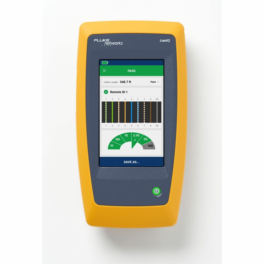 Kit avancé de testeur de câbles et de réseaux Fluke Networks LinkIQ LIQ-KIT