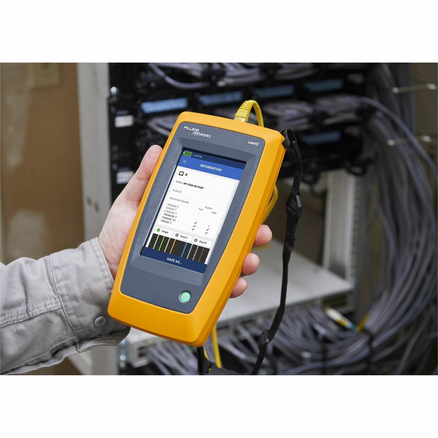 Testeur de câbles et de réseaux Fluke Networks LinkIQ LIQ-100