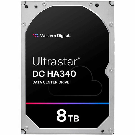 Disque dur WD Ultrastar DC HA340 WUS721208BLE6L4 8 To - 3,5" interne - SATA (SATA/600) - Méthode d'enregistrement magnétique conventionnel (CMR) 0B47078