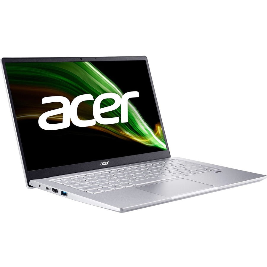Ordinateur portable Acer Swift 3 SF314-511 SF314-511-52EE 14" - Full HD - Intel Core i5 11e génération i5-1135G7 - 8 Go - SSD 512 Go - Clavier anglais (États-Unis), français - Argent pur NX.ABNAA.00F