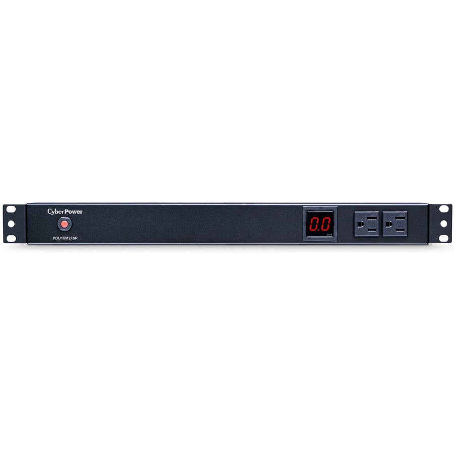 PDU CyberPower PDU15M2F8R à 10 prises avec compteur PDU15M2F8R