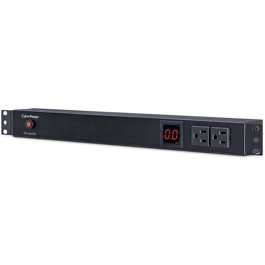 PDU CyberPower PDU15M2F8R à 10 prises avec compteur PDU15M2F8R