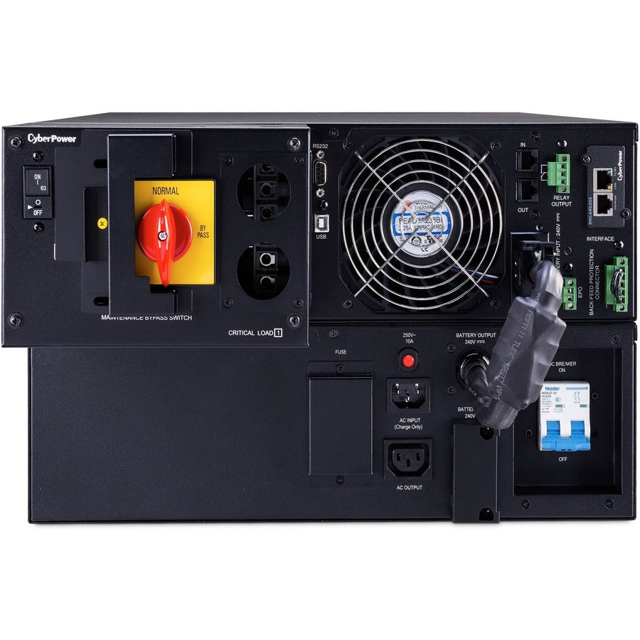 Systèmes d'onduleurs en ligne CyberPower OL8KRTHW Smart App OL8KRTHW