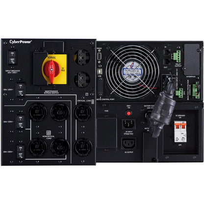 Onduleur en ligne CyberPower OL10000RT3UPDU 10 kVA 6 U avec bypass de maintenance HW-I/O 200-240 V RT, garantie de 3 ans OL10000RT3UPDU