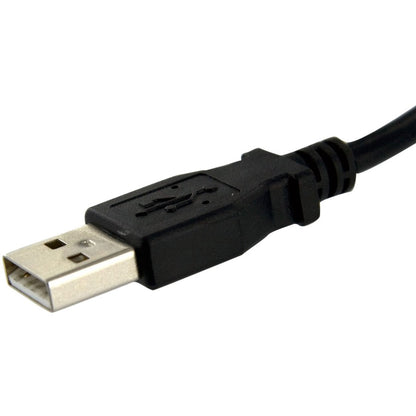 Câble USB A vers A à montage sur panneau StarTech.com de 30 cm - F/M USBPNLAFAM1