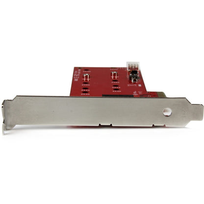 StarTech.com Carte contrôleur SSD SATA 2x M.2 - PCIe - Contrôleur PCI Express M.2 SATA III - Adaptateur de carte NGFF PEX2M2