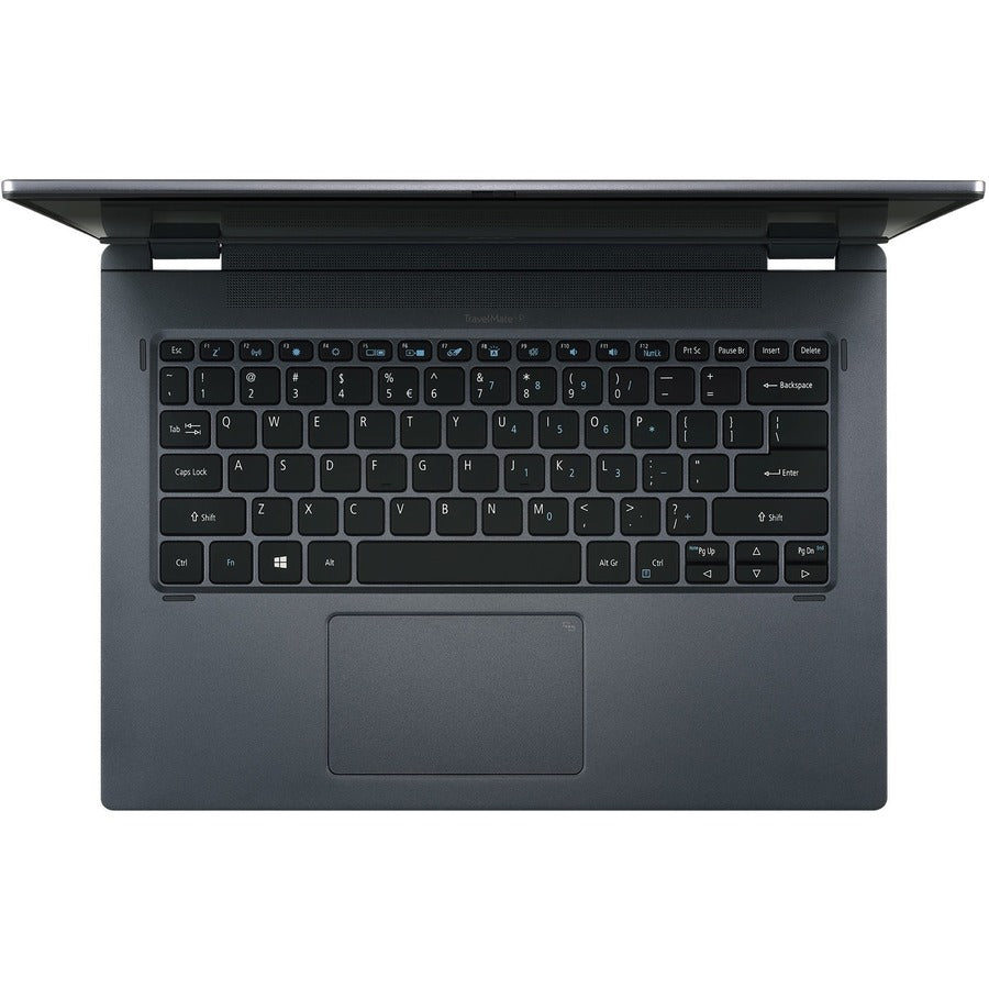 Acer TravelMate Spin P4 P414RN-51 TMP414RN-51-52YE Ordinateur portable convertible 2 en 1 à écran tactile 14" - Full HD - Intel Core i5 11e génération i5-1135G7 - 16 Go - SSD 512 Go - Clavier anglais - Bleu ardoise NX.VP4AA.00B