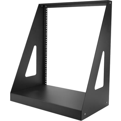 StarTech.com Rack de serveur de bureau robuste à 2 montants 12U, petit rack réseau à cadre ouvert de 48,3 cm pour équipement informatique domestique/bureautique, conforme à la norme TAA 2POSTRACK12