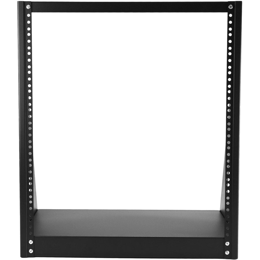 StarTech.com Rack de serveur de bureau robuste à 2 montants 12U, petit rack réseau à cadre ouvert de 48,3 cm pour équipement informatique domestique/bureautique, conforme à la norme TAA 2POSTRACK12