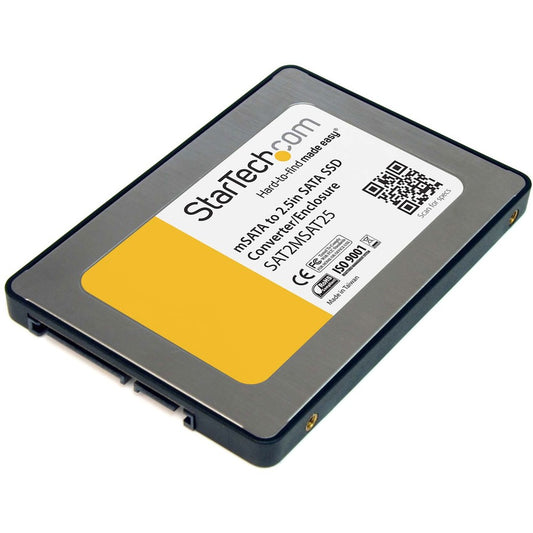 Boîtier adaptateur StarTech.com SATA vers Mini SATA SSD 2,5 pouces SAT2MSAT25