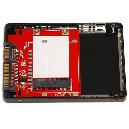 Boîtier adaptateur StarTech.com SATA vers Mini SATA SSD 2,5 pouces SAT2MSAT25