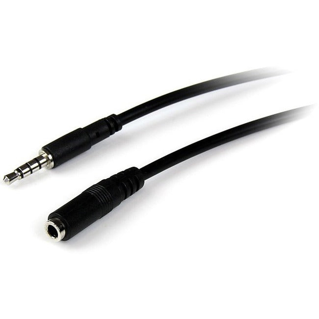 Câble d'extension de casque TRRS 4 positions 3,5 mm StarTech.com de 1 m - M/F MUHSMF1M