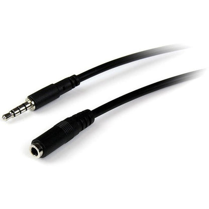 Câble d'extension de casque TRRS 4 positions 3,5 mm StarTech.com de 1 m - M/F MUHSMF1M