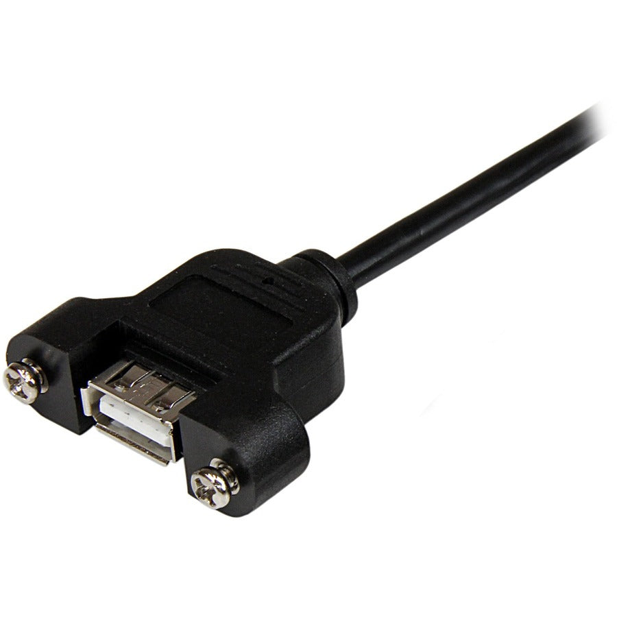 Câble USB A vers A pour montage sur panneau StarTech.com de 60 cm - F/M USBPNLAFAM2