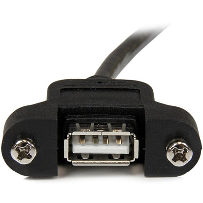 Câble USB A vers A pour montage sur panneau StarTech.com de 60 cm - F/M USBPNLAFAM2