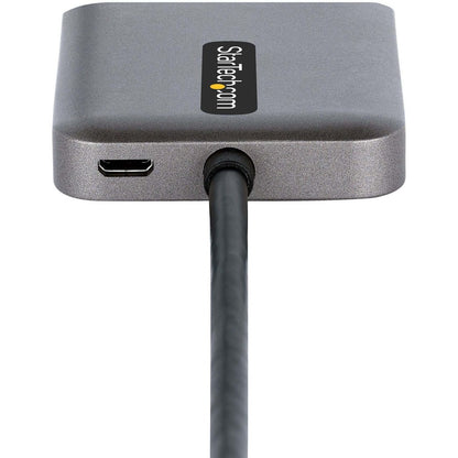 StarTech.com DP to Dual HDMI MST HUB, Dual HDMI 4K 60Hz, 2 Port DisplayPort Multi Monitor Adapter with 1ft/30cm Cable, DP 1.4 | DSC | HBR3 MST14DP122HD