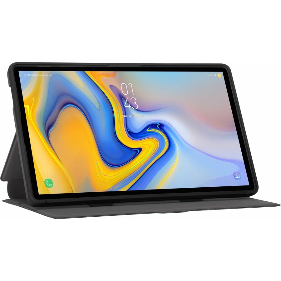 Targus Click-In THZ903GL Carrying Case (Flip) for 8.7" Samsung Galaxy Tab A7 Lite, Galaxy Tab A9 Tablet - Black THZ903GL