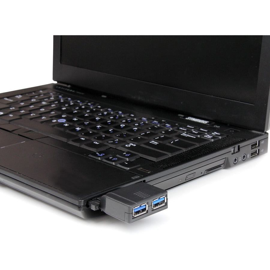 StarTech.com Adaptateur de carte USB 3.0 ExpressCard SuperSpeed ​​à 2 ports avec prise en charge UASP - 5 Gbit/s ECUSB3S22