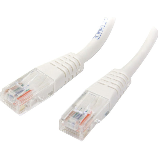 Câble patch UTP Cat5e moulé blanc StarTech.com de 30 cm M45PATCH1WH
