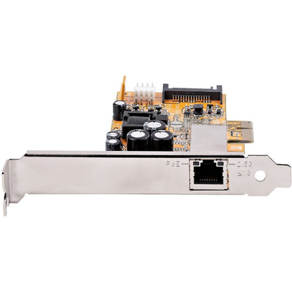 StarTech.com Carte réseau PoE 1 port 2,5 Gbit/s, carte Ethernet PCIe, carte réseau PoE 30 W 802.3at pour PC/serveurs, adaptateur LAN PoE RJ45/réseau, NBaseT ST1000PEXPSE