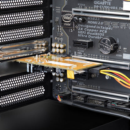 StarTech.com Carte réseau PoE 1 port 2,5 Gbit/s, carte Ethernet PCIe, carte réseau PoE 30 W 802.3at pour PC/serveurs, adaptateur LAN PoE RJ45/réseau, NBaseT ST1000PEXPSE