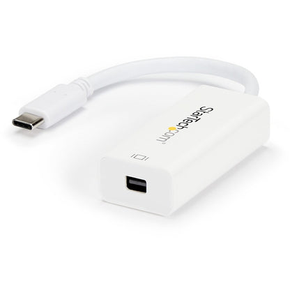StarTech.com - Adaptateur USB-C vers Mini DisplayPort - 4K 60 Hz - Blanc - Adaptateur USB Type-C vers Mini DP - Compatible Thunderbolt 3 CDP2MDP
