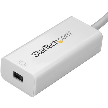 StarTech.com - Adaptateur USB-C vers Mini DisplayPort - 4K 60 Hz - Blanc - Adaptateur USB Type-C vers Mini DP - Compatible Thunderbolt 3 CDP2MDP