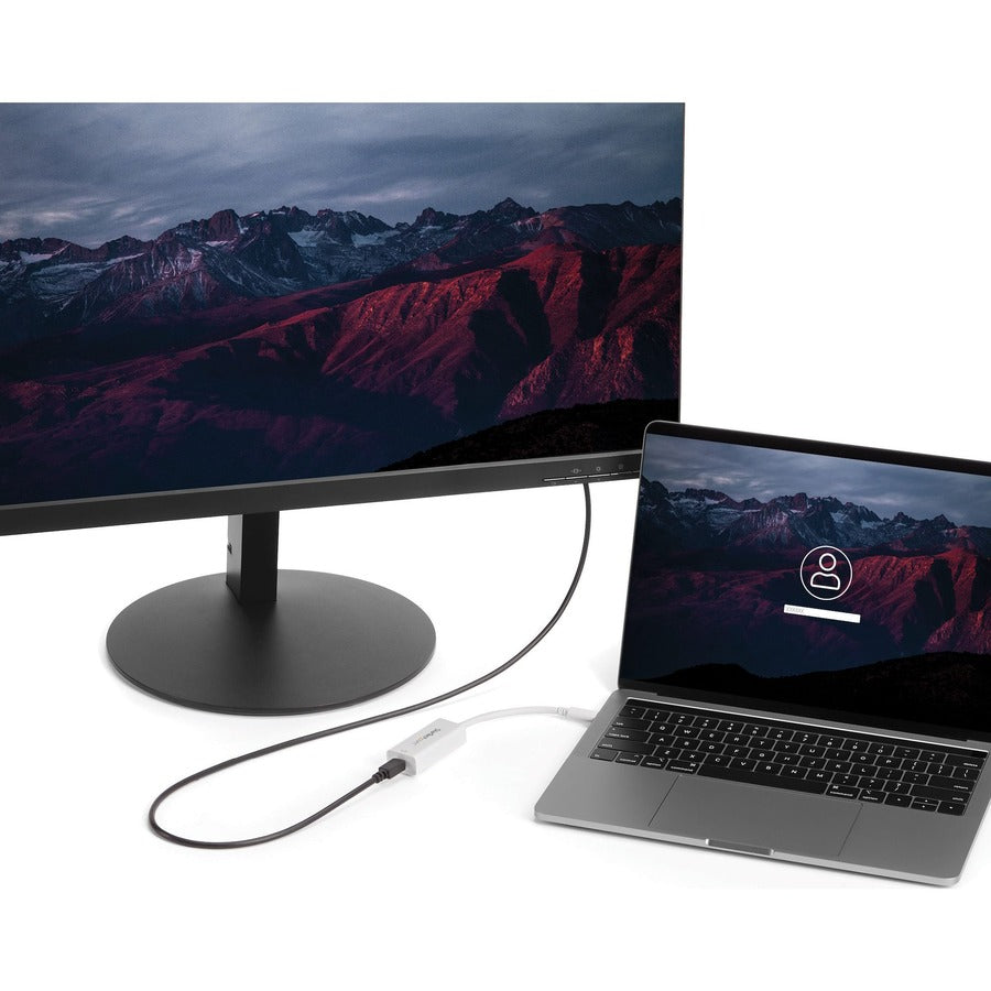 StarTech.com - Adaptateur USB-C vers Mini DisplayPort - 4K 60 Hz - Blanc - Adaptateur USB Type-C vers Mini DP - Compatible Thunderbolt 3 CDP2MDP