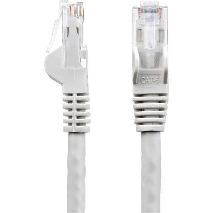 Câble Ethernet CAT6 StarTech.com de 4,3 m - Gris - Gigabit sans accroc - 100 W PoE UTP 650 MHz - Cordon de raccordement de catégorie 6 - Câblage certifié UL/TIA N6PATCH14GR