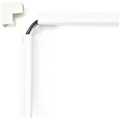 StarTech.com Lot de 20 connecteurs d'angle extérieurs pour chemin de câbles CBMCWD5020 Accessoires de gestion de câbles Conduit de câblage Coude extérieur à 90° UL CBMCWD5020O