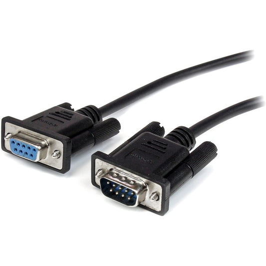 Câble série DB9 RS232 droit noir de 0,5 m de StarTech.com - M/F MXT10050CMBK