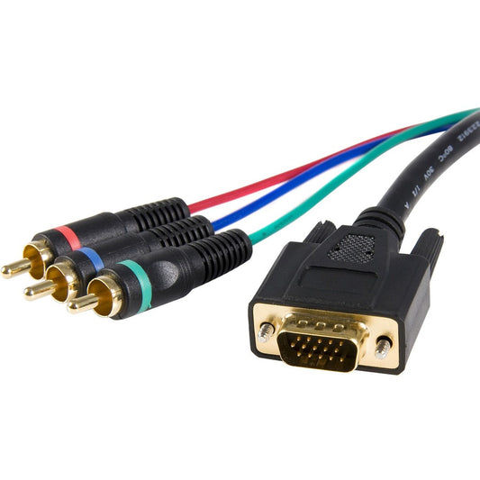 StarTech.com Cable adapter - RCA breakout - HD15 (m) - component (f) - 3 ft HD15CPNTMM3