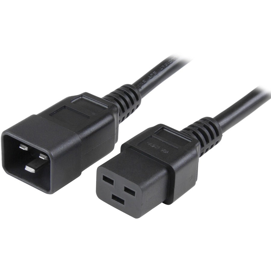 StarTech.com Cordon d'alimentation robuste pour ordinateur de 0,9 m, calibre 14 AWG - C19 vers C20 PXTC19C20143