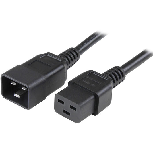 StarTech.com Cordon d'alimentation robuste pour ordinateur de 0,9 m, calibre 14 AWG - C19 vers C20 PXTC19C20143