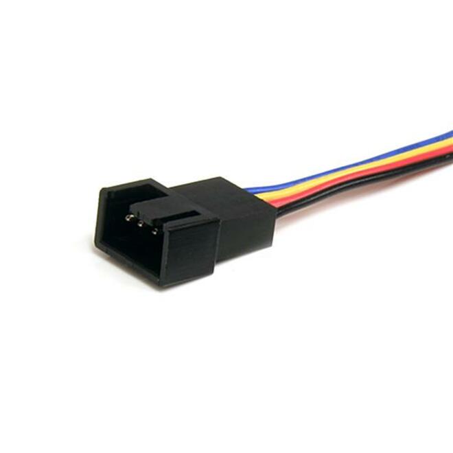 Câble d'extension d'alimentation en Y pour ventilateur PWM à 4 broches de 30,5 cm de StarTech.com - F/M FAN4SPLIT12