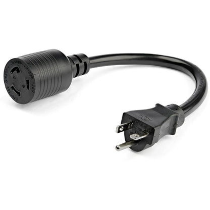 StarTech.com Rallonge électrique robuste de 1 m, NEMA L5-20R vers NEMA 5-20P, noir, 13 A, 125 V, 12 AWG, câble d'alimentation de gros calibre PAC520PLR3