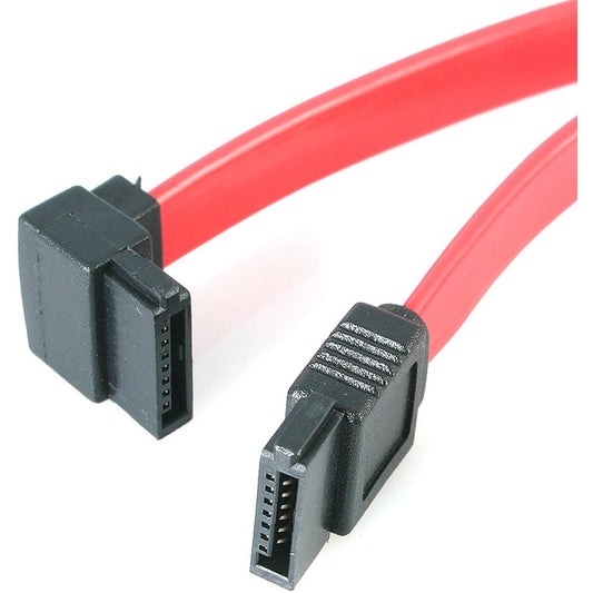 Câble SATA vers SATA coudé à gauche de 45,7 cm de StarTech.com SATA18LA1