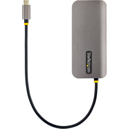 StarTech.com USB C Multiport Adapter, 4K 60Hz HDMI HDR10 Video, 3 Port 5Gbps USB-A Hub, 100W PD Pass-Through, GbE, SD/MicroSD, Mini Dock 115B-USBC-MULTIPORT