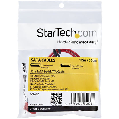 Câble SATA 12" vers série ATA StarTech.com SATA12