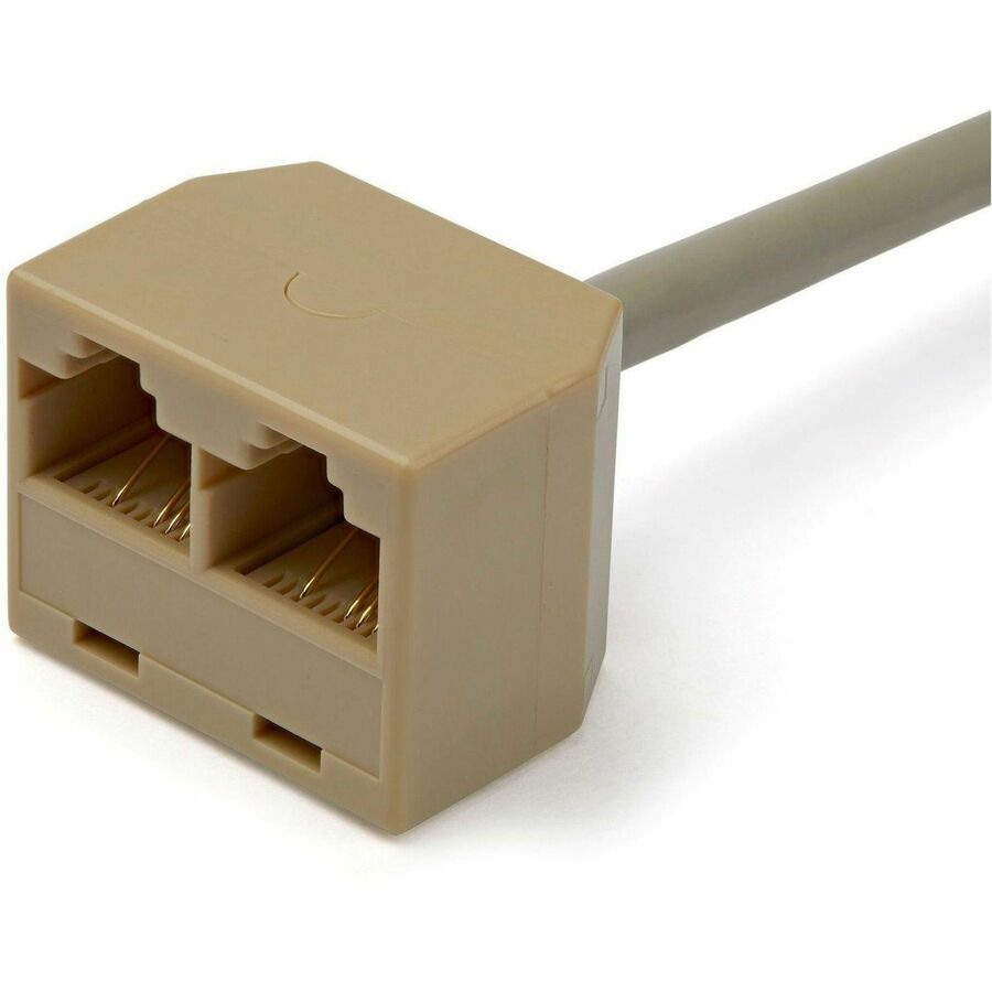 StarTech.com Adaptateur de câble répartiteur RJ45 2 vers 1 - Répartiteur réseau - RJ-45 (M) - RJ-45 (F) RJ45SPLITTER