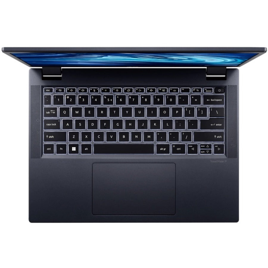 Ordinateur portable Acer TravelMate P4 P414-52 TMP414-52-531C 14" - WUXGA - Intel Core i5 12e génération i5-1240P - 16 Go - SSD 512 Go - Clavier anglais - Bleu ardoise NX.VW5AA.001