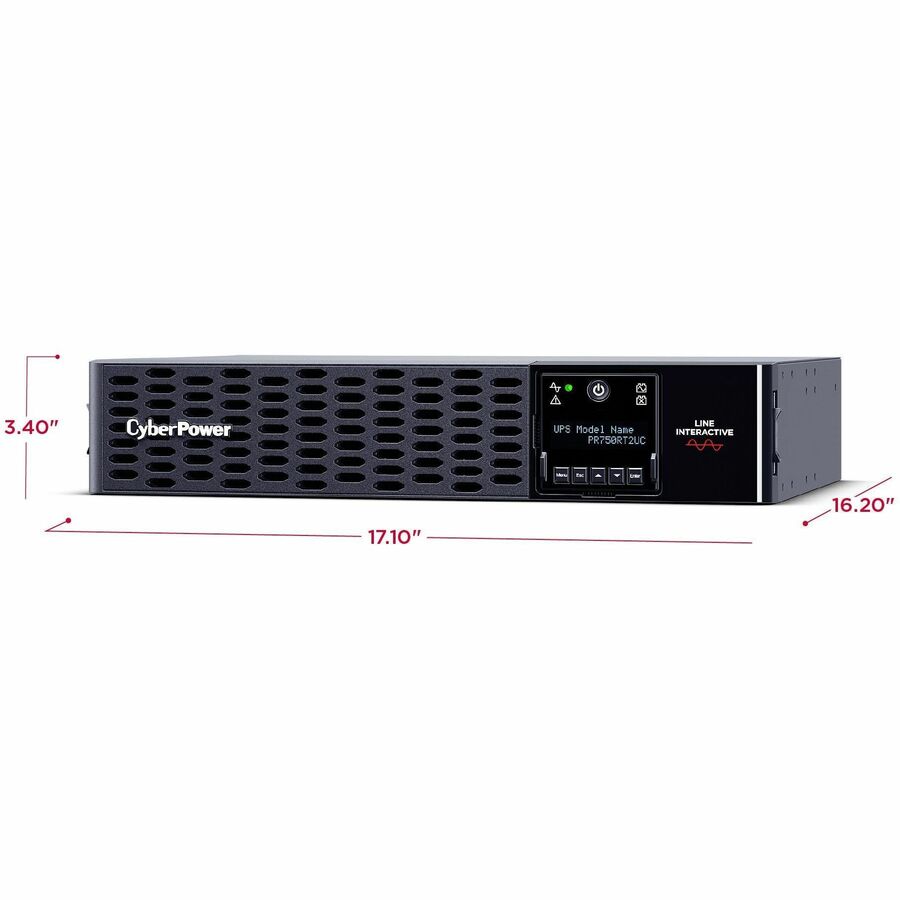 Onduleur rack/tour 750 VA CyberPower Smart App Sinewave PR750RT2UC PR750RT2UC