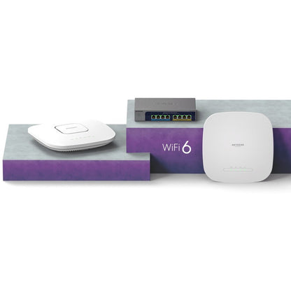 Netgear WAX615 Dual Band IEEE 802.11 a/b/g/n/ac/ax/i 3 Gbit/s Wireless Access Point - Indoor WAX615-100CNS