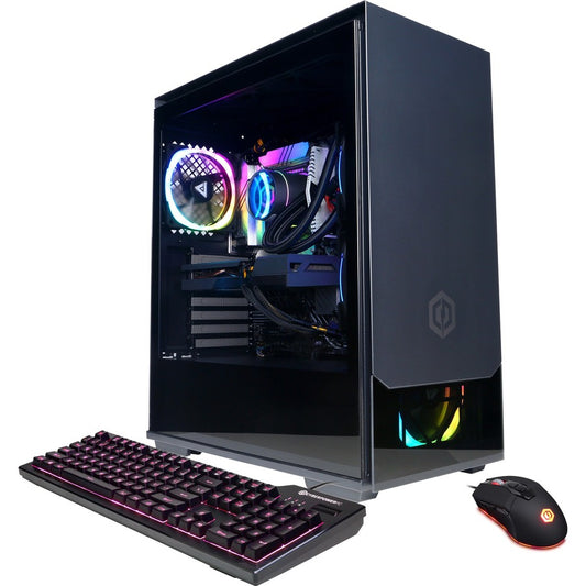 Ordinateur de bureau de jeu CyberPowerPC Gamer Supreme SLC10760CPGV3 - Intel Core i7 13e génération i7-13700KF - 16 Go - Disque dur 2 To - SSD 1 To - Moyenne tour - Noir SLC10760CPGV3
