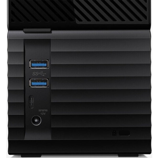Disque dur de stockage RAID pour ordinateur de bureau WD My Book Duo WDBFBE0360JBK-NESN