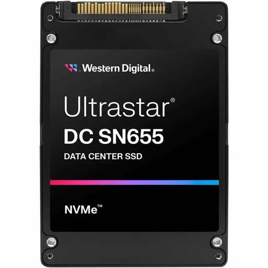 Disque SSD WD Ultrastar DC SN655 WUS5EA1A1ESP7E4 15,36 To - U.3 15 mm interne - PCI Express NVMe (PCI Express NVMe 4.0 x4) - Lecture intensive 0TS2469
