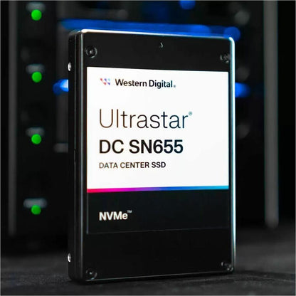 Disque SSD WD Ultrastar DC SN655 WUS5EA176ESP7E4 7,68 To - U.3 15 mm interne - PCI Express NVMe (PCI Express NVMe 4.0 x4) - Lecture intensive 0TS2468
