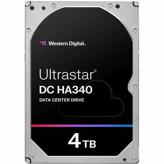 Disque dur WD Ultrastar DC HA340 WUS721204BLE6L4 4 To - 3,5" interne - SATA (SATA/600) - Méthode d'enregistrement magnétique conventionnel (CMR) 0B47076
